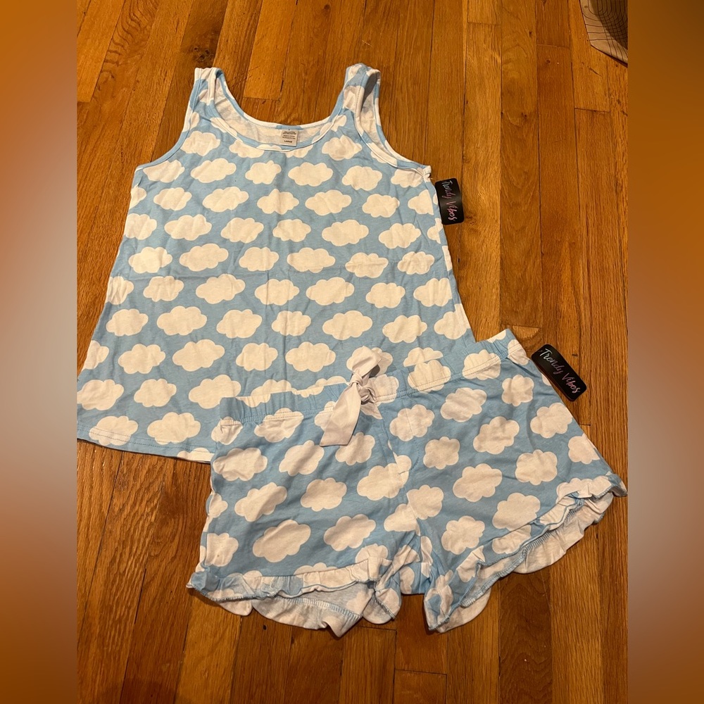NWT tags junior girls PJ set size large
